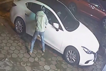 Bắt 4 nghi phạm đập hàng loạt kính ô tô, trộm cắp tài sản ở Vĩnh Phúc