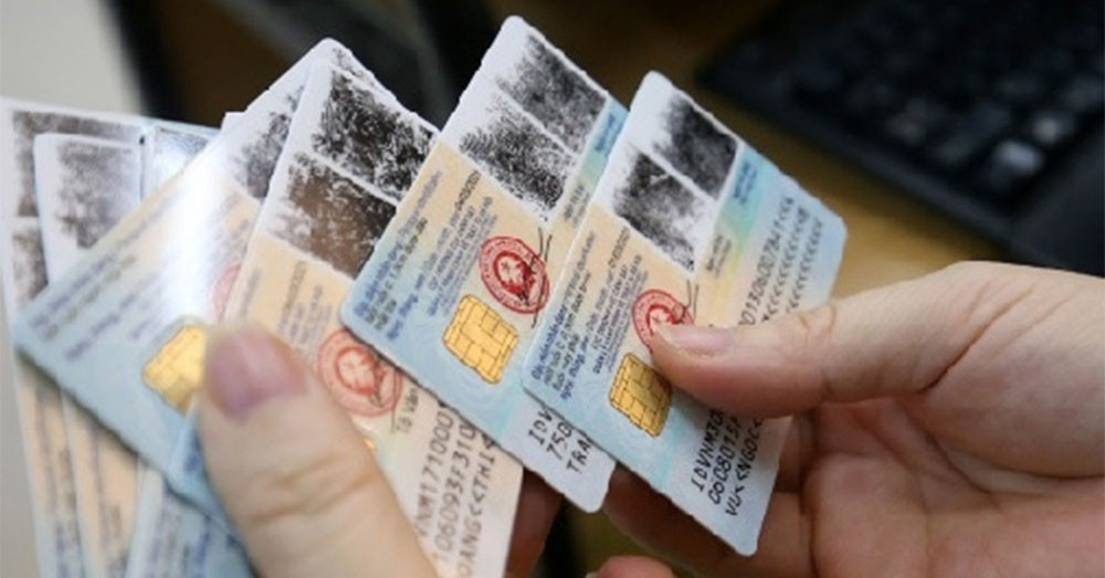 Đề xuất bỏ vân tay trên bề mặt thẻ căn cước để bảo đảm tính bảo mật