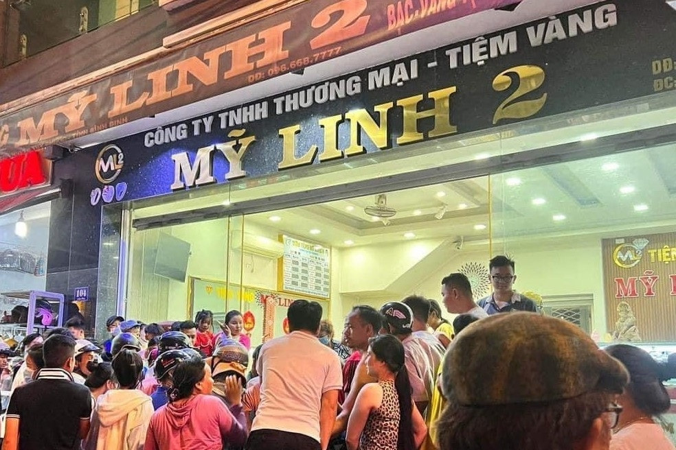 Bắt đối tượng cướp tiệm vàng ở Bình Định
