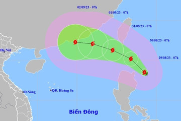 Biển Đông đón bão Saola khoảng 48 giờ tới, xuất hiện thêm bão Haikui