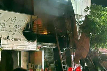 Cháy nhà 3 tầng ở Bắc Ninh, 2 người tử vong