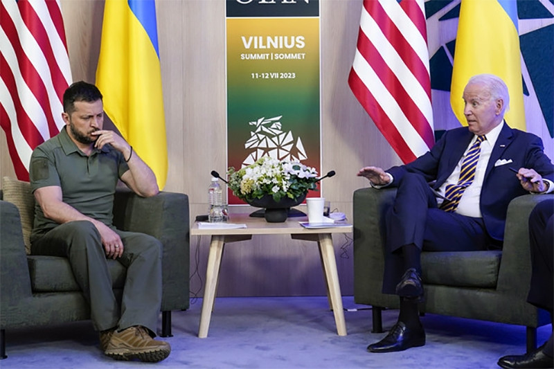 Báo Mỹ nói Washington không hài lòng với thái độ của Tổng thống Ukraine