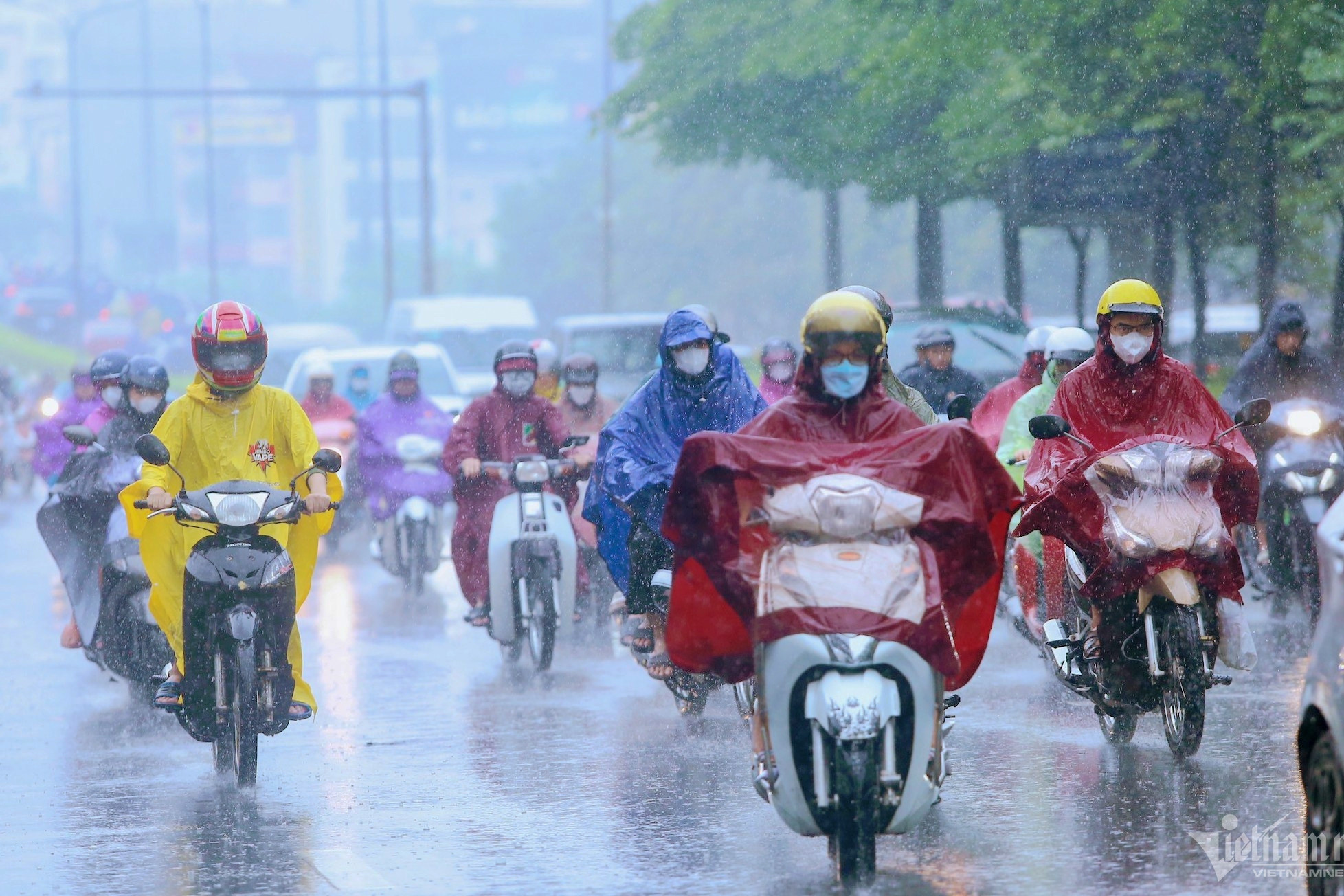 Dự báo thời tiết 4/8: Mưa lớn dồn về Đông Bắc Bộ, Tây Nguyên mưa triền miên