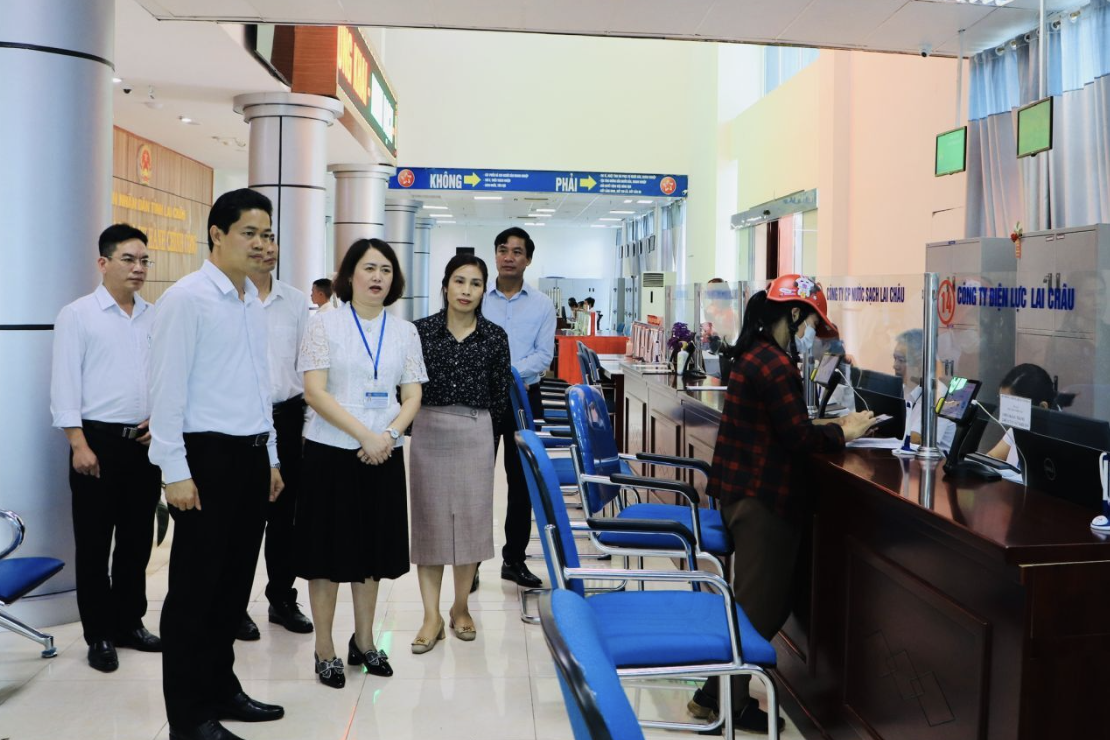 Lai Châu: Trung tâm Phục vụ hành chính công không có hồ sơ quá hạn