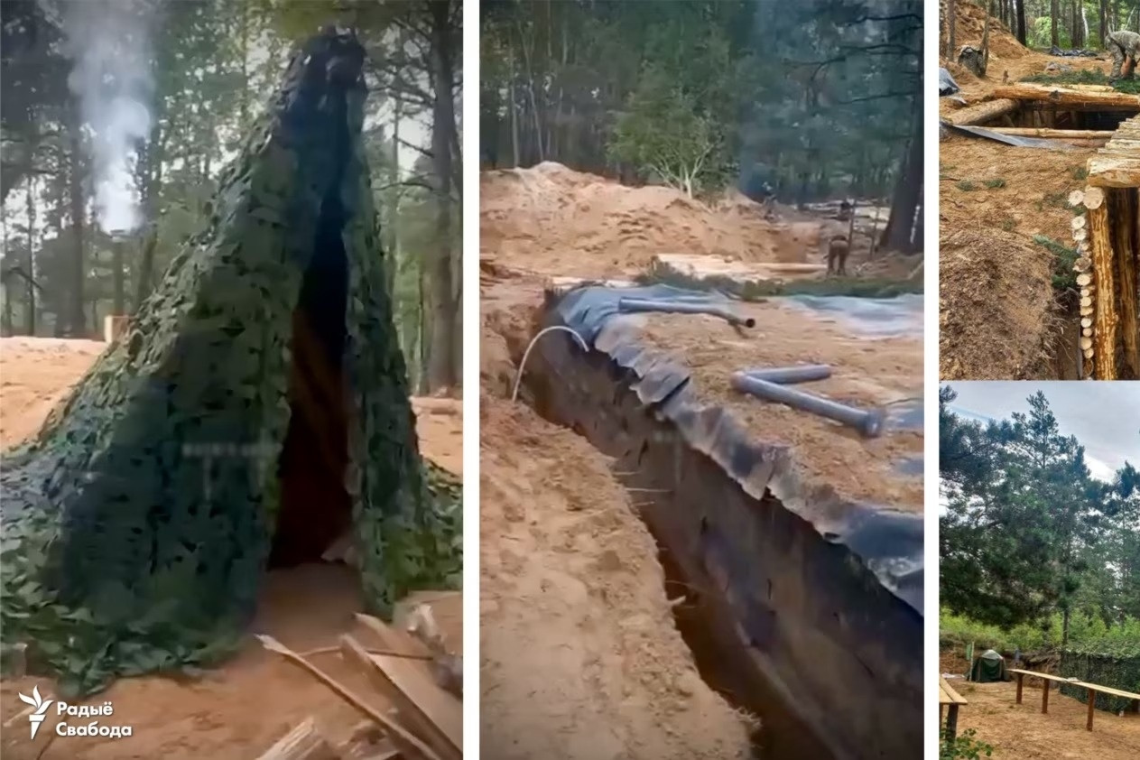 Wagner xây công sự tại Belarus
