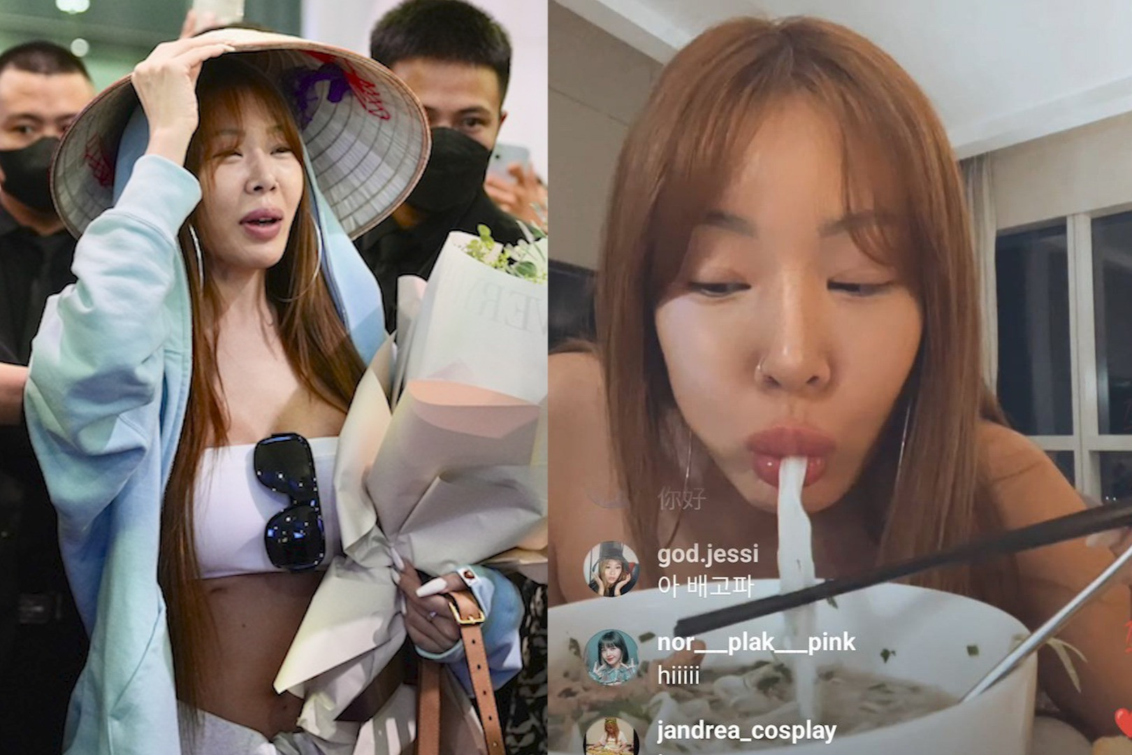 Nữ rapper nổi tiếng Hàn Quốc vỗ tay khen tấm tắc khi ăn phở ở Hà Nội