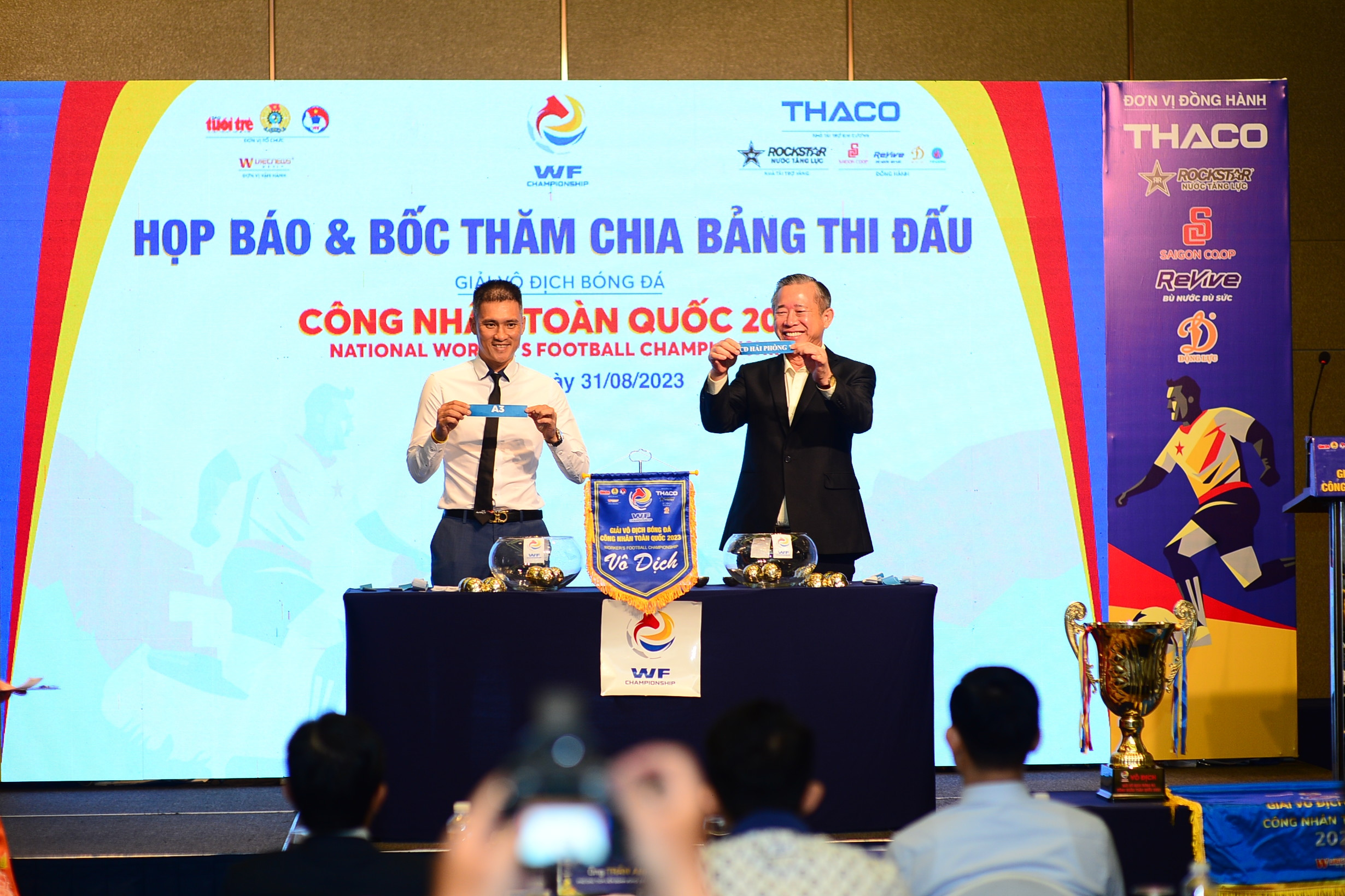 64 đội tranh tài tại giải bóng đá công nhân toàn quốc 2023