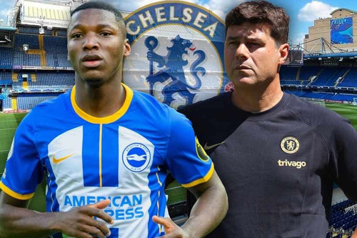 Chelsea nâng giá kỷ lục mua Moises Caicedo