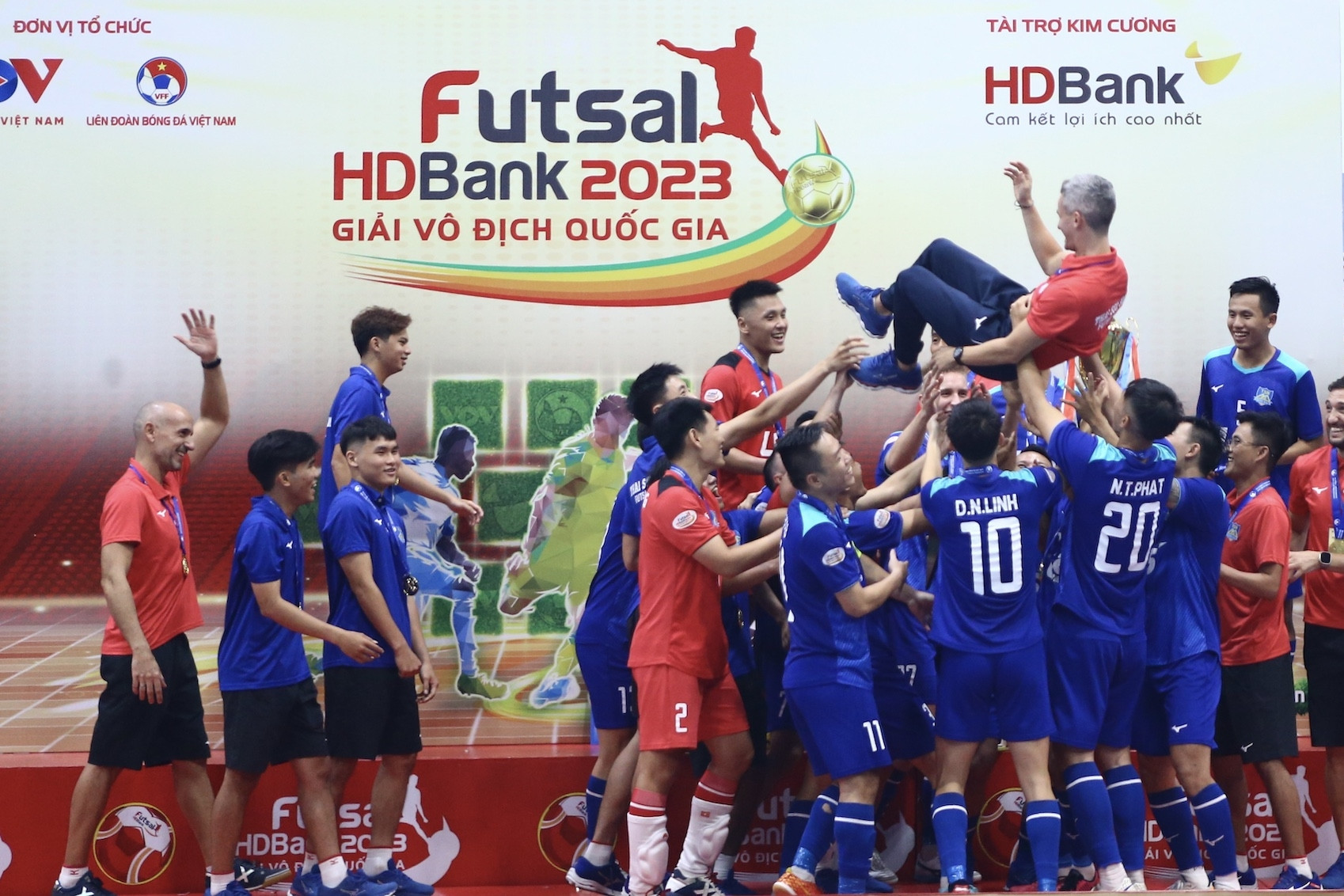 Giải futsal VĐQG 2023: Thái Sơn Nam vô địch đầy kịch tính