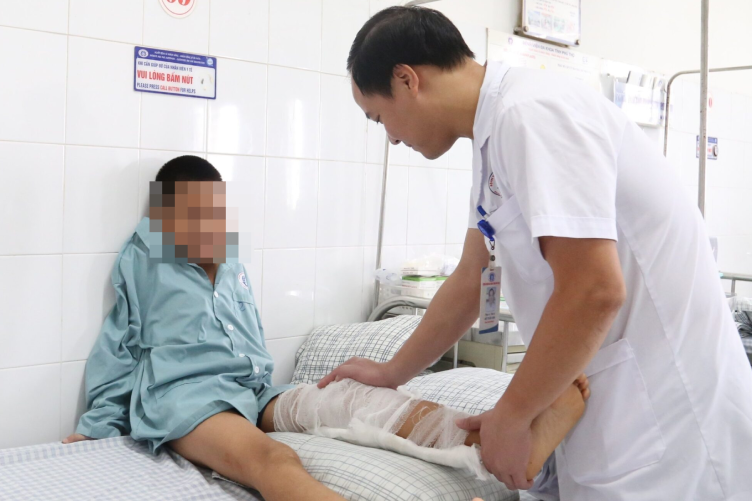 Nguy cơ không đi lại được do một cái nhọt ở chân