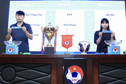 VCK giải U15 Quốc gia: ĐKVĐ SLNA chung bảng với Hà Nội