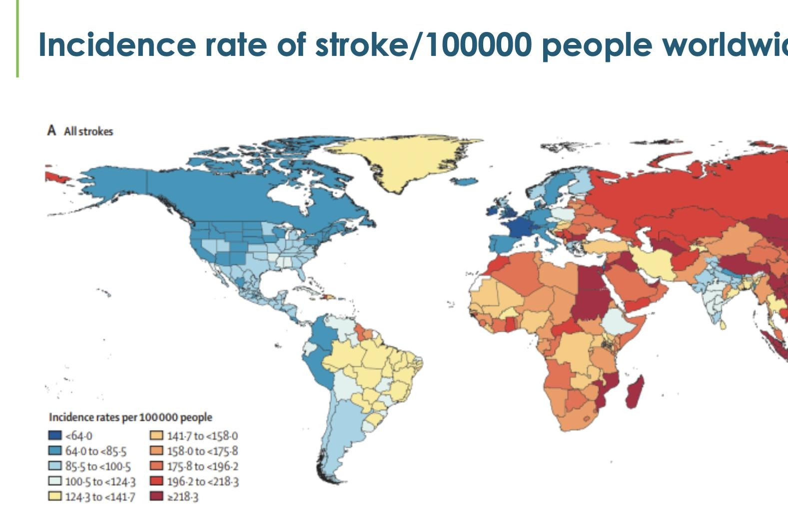 Vietnam among countries with a high incidence rate of stroke