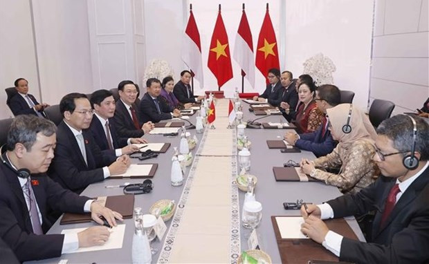 Vietnam attaches great importance to promoting ties with Indonesia: Top legislator hinh anh 1