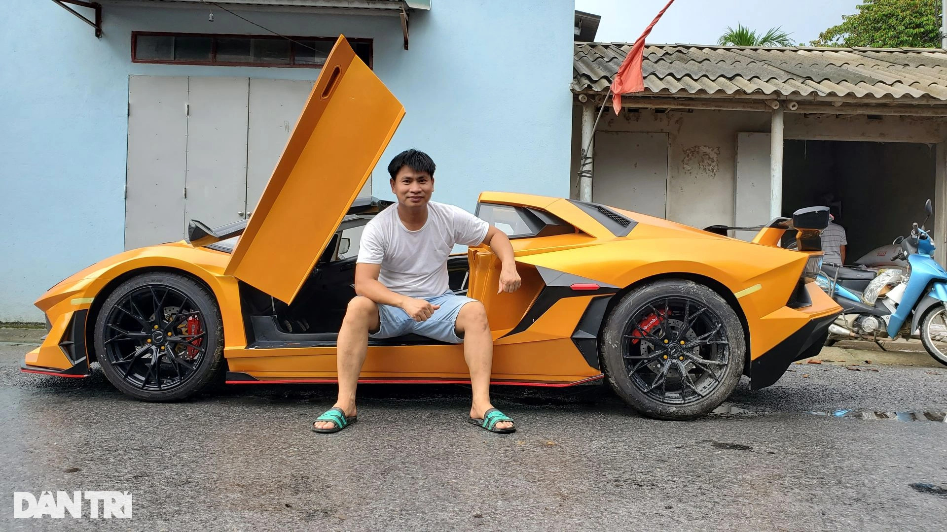 Thanh Hóa: Chồng lấy cả tiền sinh hoạt của vợ để mua sắt vụn chế siêu xe - 1