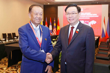 Chủ tịch Quốc hội Vương Đình Huệ gặp Chủ tịch Hạ viện Thái Lan, Philippines