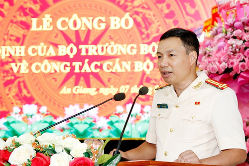 Đại tá Nguyễn Thanh Hà làm Phó Giám đốc Công an tỉnh An Giang