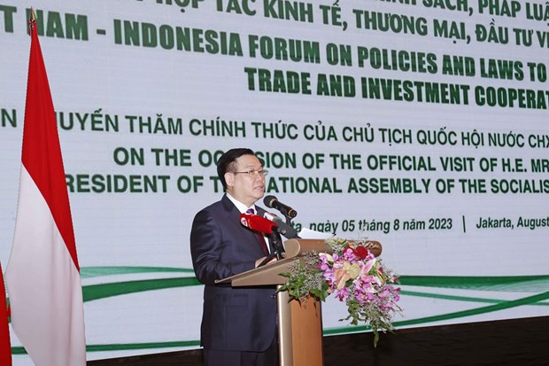 NA leader receives head of Indonesian Chamber of Commerce and Industry hinh anh 3