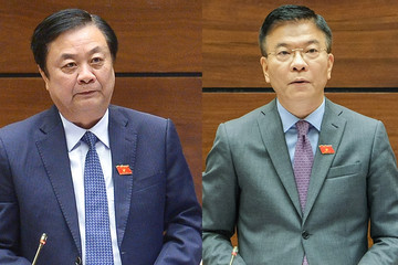 Thường vụ Quốc hội chất vấn 2 Bộ trưởng Lê Minh Hoan và Lê Thành Long