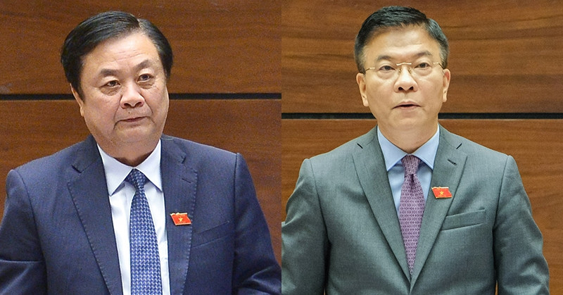 Thường vụ Quốc hội chất vấn 2 Bộ trưởng Lê Minh Hoan và Lê Thành Long