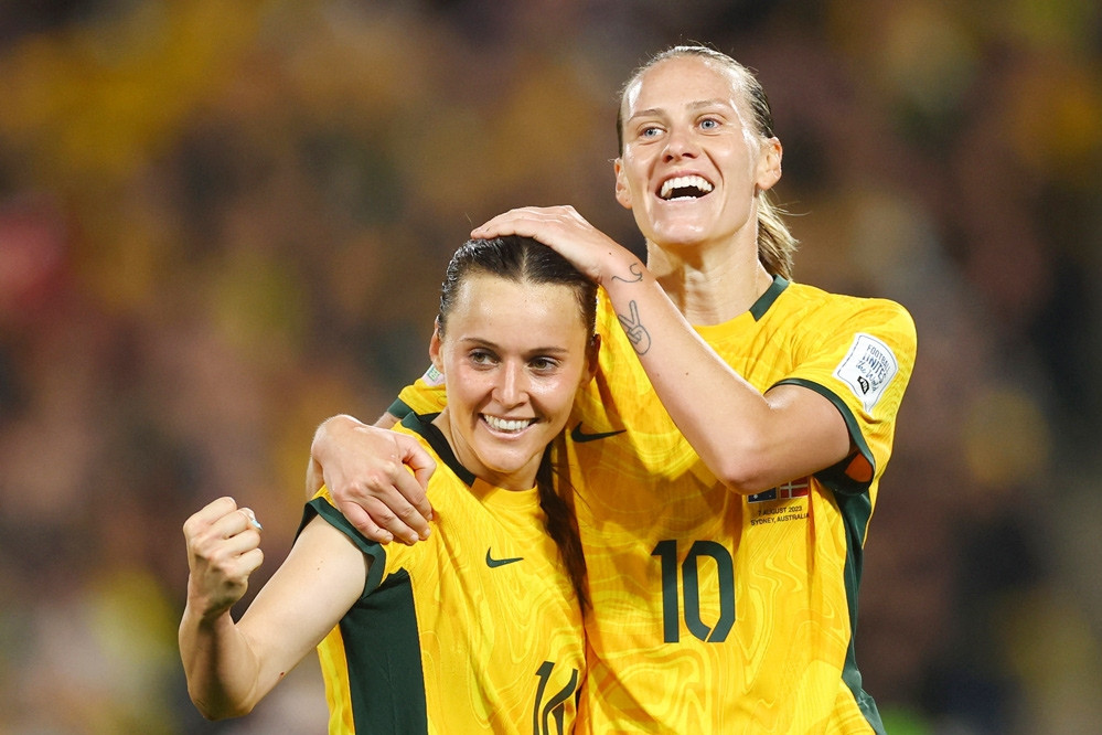Nữ Australia xuất sắc vào tứ kết World Cup 2023