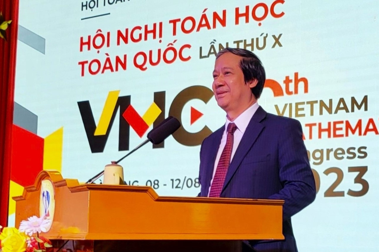 Bộ trưởng Nguyễn Kim Sơn: Giáo dục Toán học 'cần một phen đổi mới'