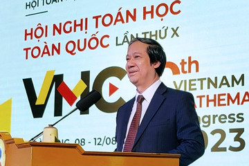 Bộ trưởng Nguyễn Kim Sơn: Giáo dục Toán học 'cần một phen đổi mới'