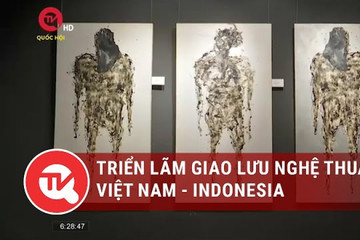 HCM City hosts Vietnam-Indonesia exchange art exhibition