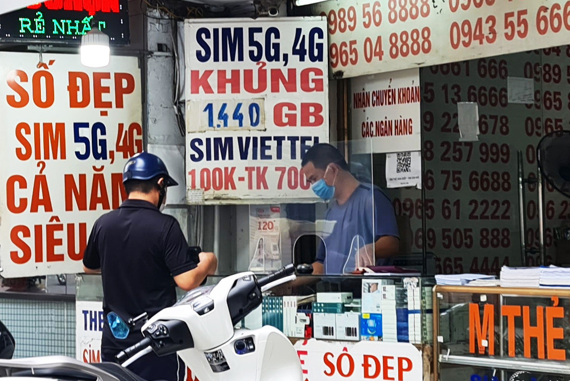 Vẫn còn tình trạng một thuê bao di động được đăng ký ở nhiều địa phương