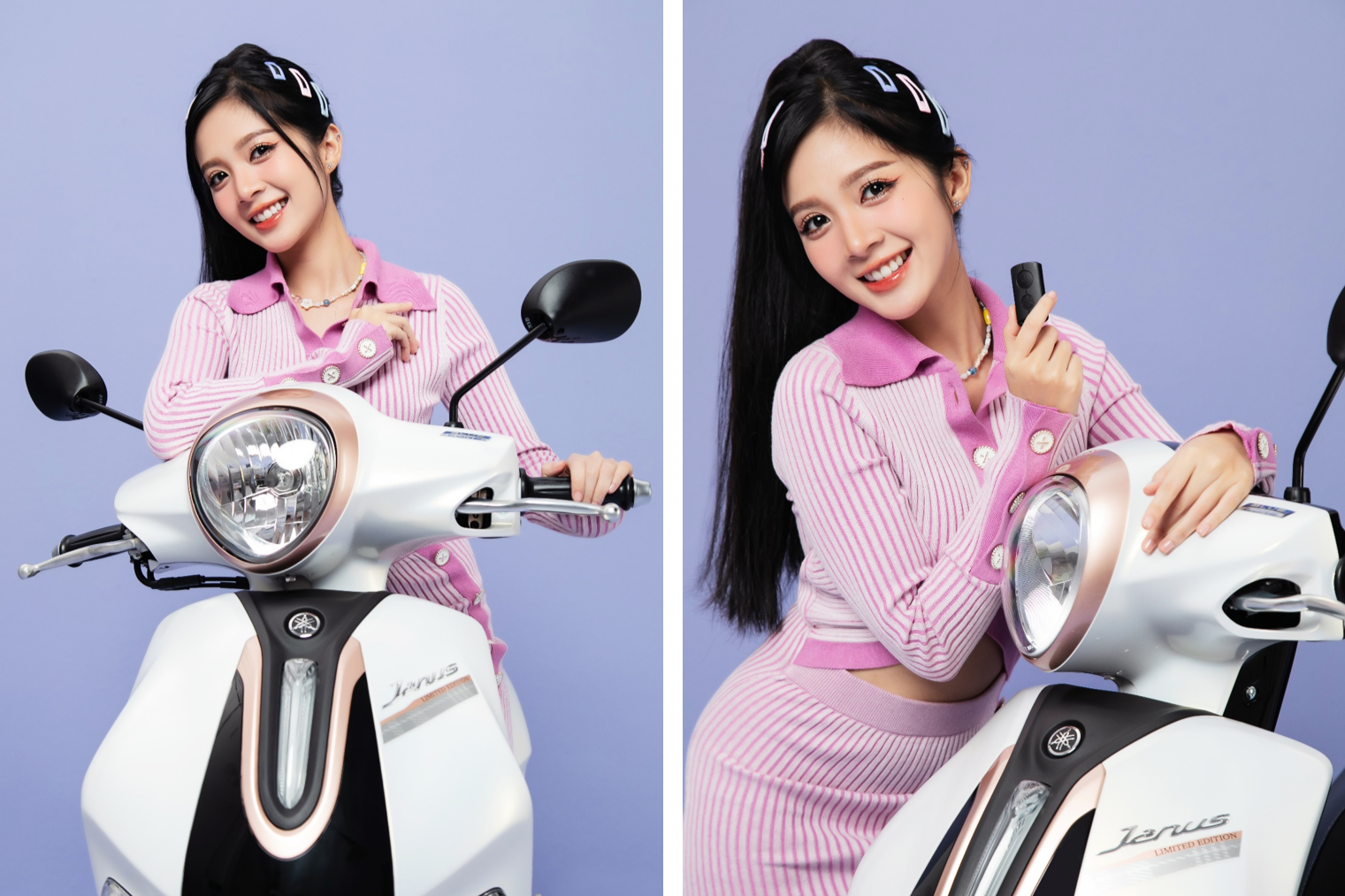 Vẻ ngoài năng động khác xa trên phim Gara hạnh phúc của Ngọc Huyền