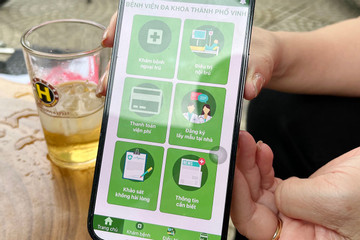 Bệnh viện ứng dụng App đa tiện ích cho người bệnh tại Nghệ An