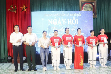 Ngày hội 'Chuyển đổi số' tại xã Ninh Hiệp