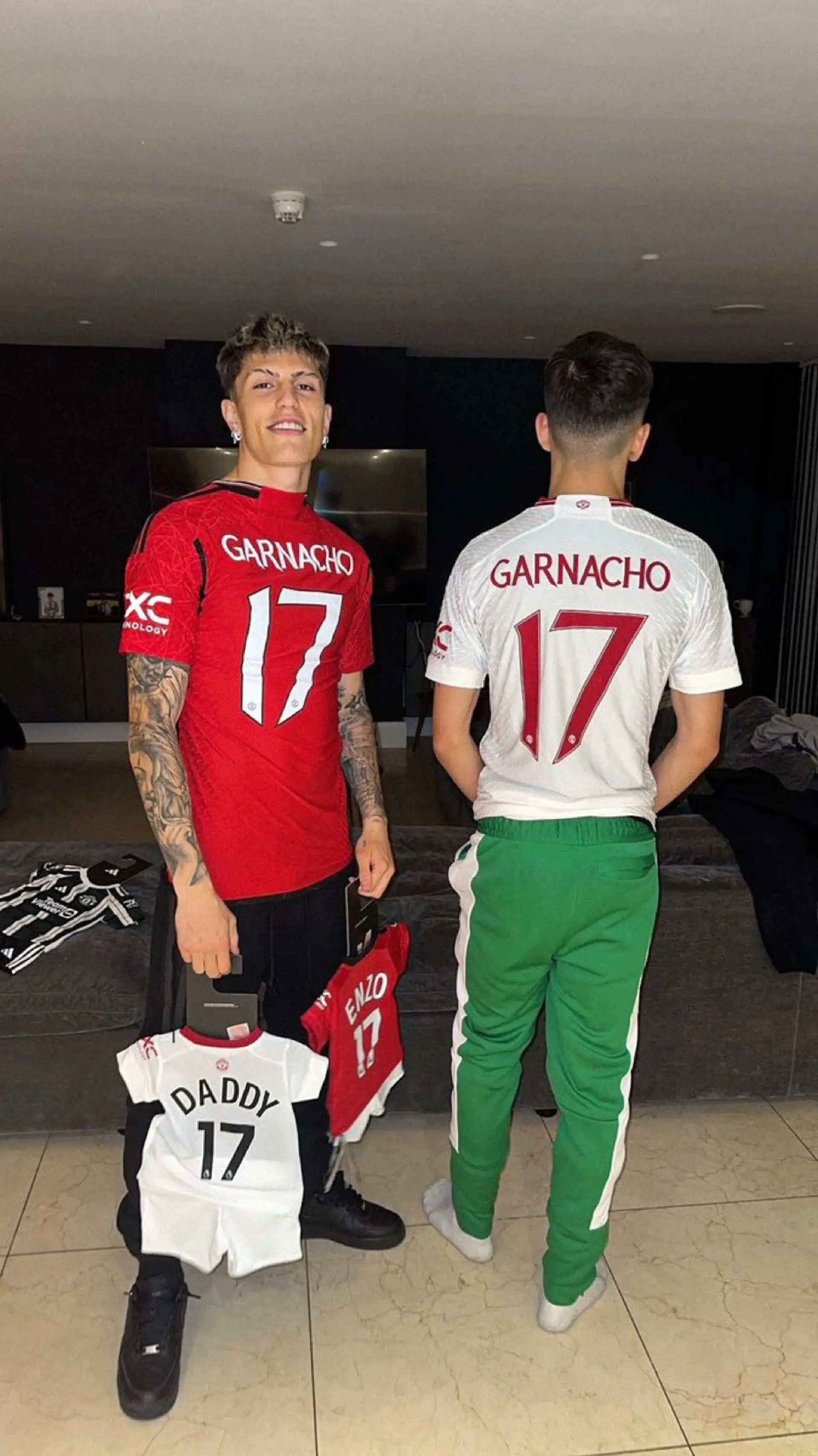 Garnacho 'compete' number 17 with Rasmus Hojlund, Man Utd updated the ...