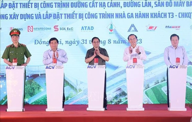 PM attends ground-breaking ceremony of Long Thanh International Airport hinh anh 1