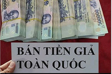 Đường dây làm tiền giả tiêu thụ liên tỉnh