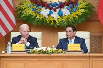 Thủ tướng Phạm Minh Chính hội kiến Tổng thống Mỹ Joe Biden