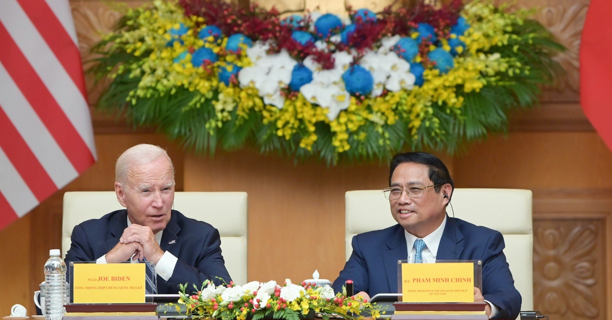 Thủ tướng Phạm Minh Chính hội kiến Tổng thống Mỹ Joe Biden