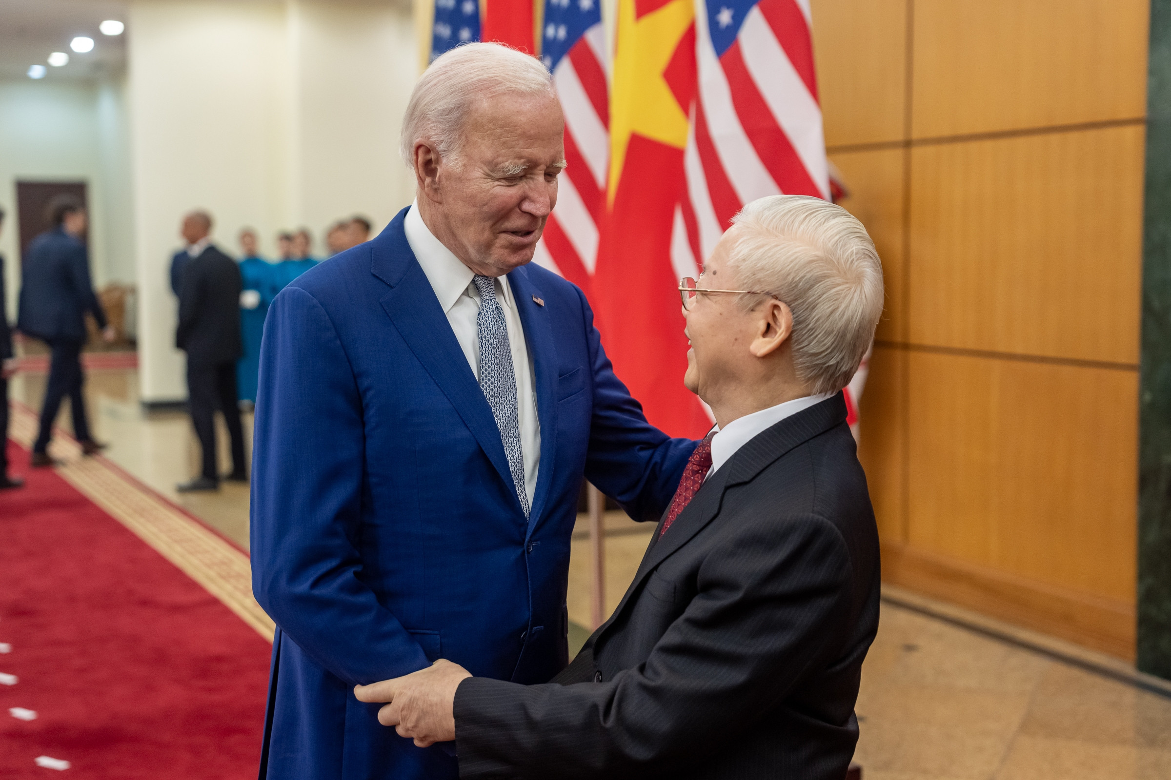 Tổng thống Joe Biden chia sẻ cảm xúc đặc biệt và đăng ảnh chụp cùng Tổng Bí thư