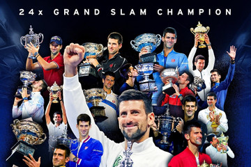 Video Novak Djokovic và kỷ lục 24 danh hiệu Grand Slam