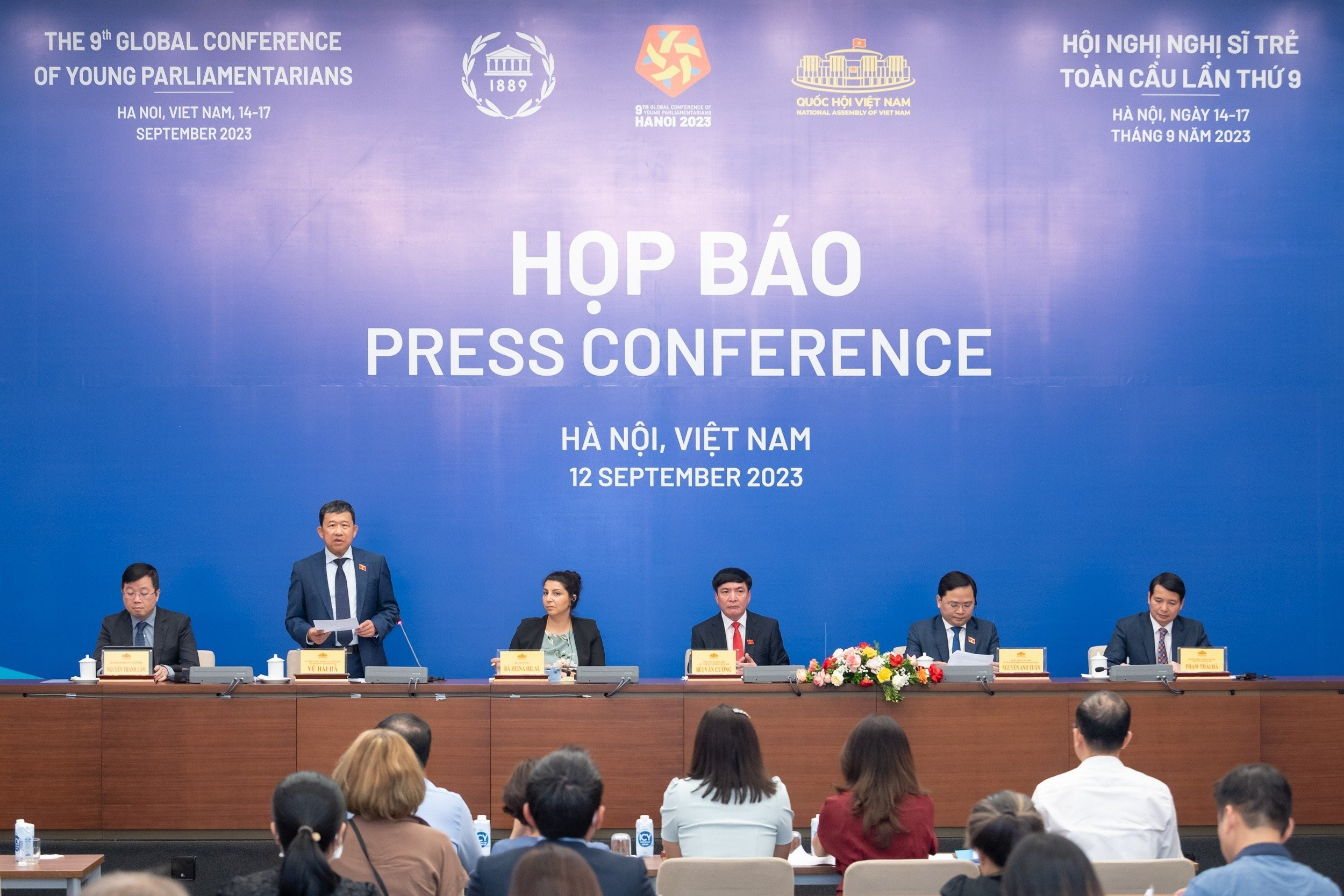300 nghị sĩ từ nhiều nước dự Hội nghị nghị sĩ trẻ toàn cầu ở Việt Nam