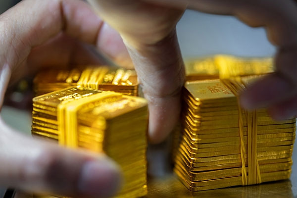 Giá vàng trong nước quay đầu giảm nhanh