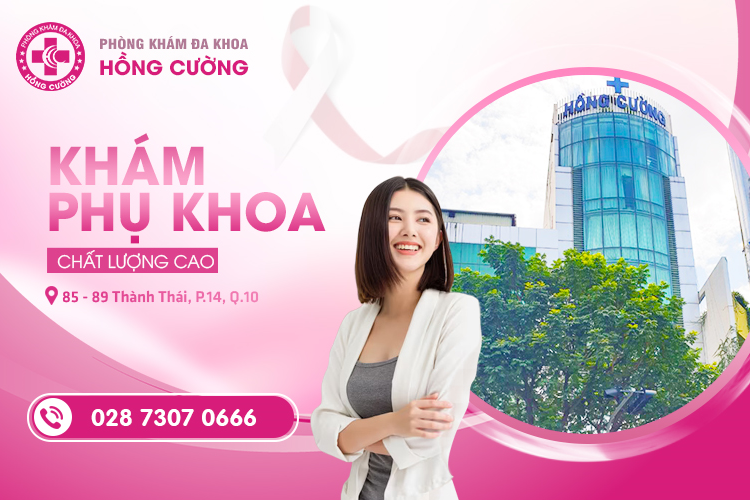 Khám phụ khoa tại phòng khám đa khoa Hồng Cường