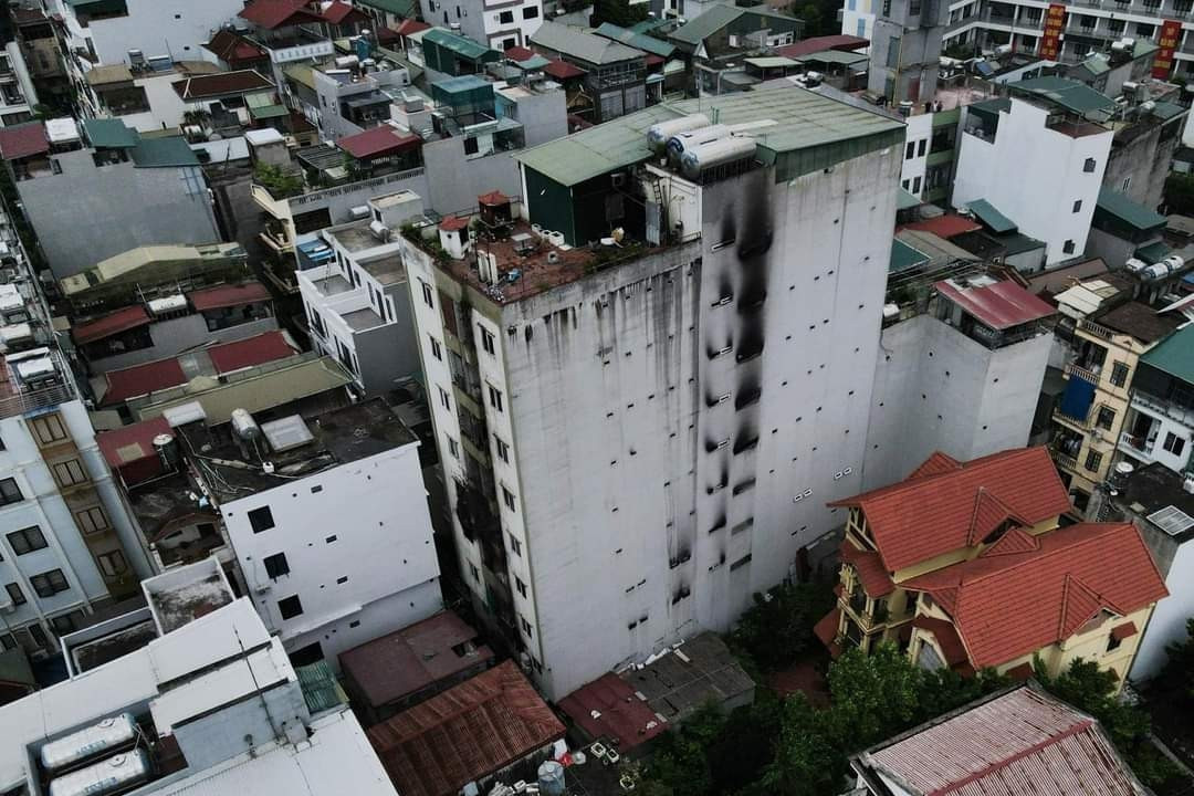 Chung cư mini bị cháy 56 người chết: Cấp phép 6 tầng, chủ đầu tư xây 9 tầng