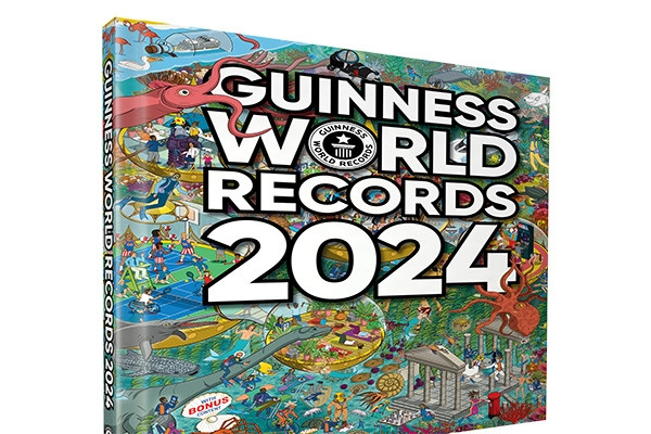Sách 'Kỷ lục Guinness thế giới 2024'