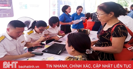 Xã đầu tiên ở Đức Thọ triển khai ngày hội chuyển đổi số