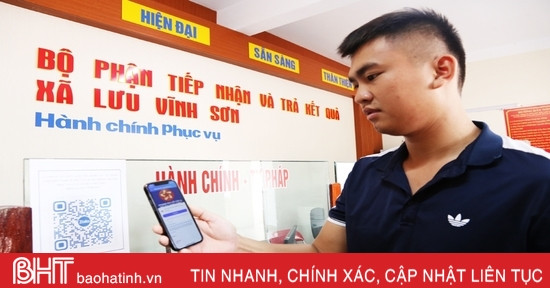 Xã tiên phong dùng mã QR làm đường dây nóng ở Hà Tĩnh