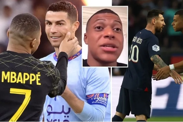 Mbappe sánh ngang kỷ lục của Messi và Ronaldo