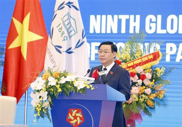 Ninth Global Conference of Young Parliamentarians opens in Hanoi hinh anh 2