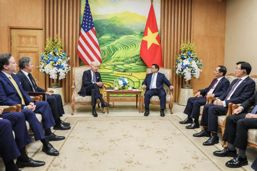Technology-cooperation projects announced during Biden’s visit to VN
