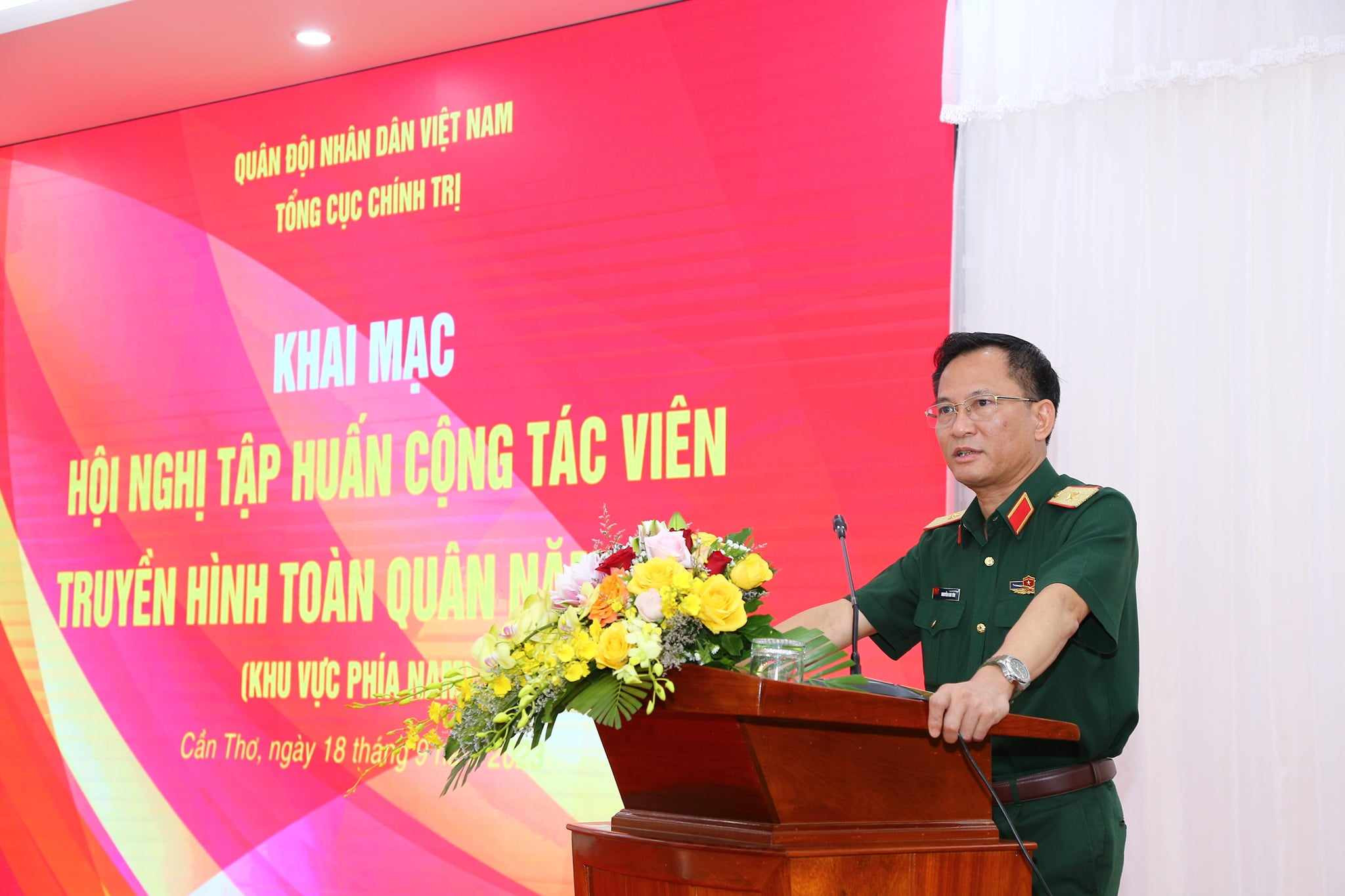 Khai mạc tập huấn cộng tác viên truyền hình toàn quân năm 2023