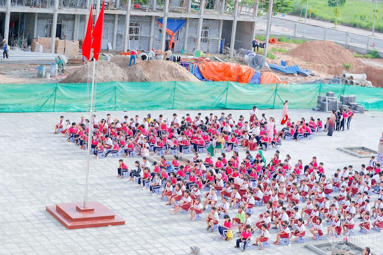 Khu tái định cư sân bay Long Thành có trường tiểu học đầu tiên